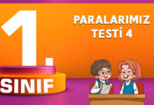 1. Sınıf Paralarımız Testi 4