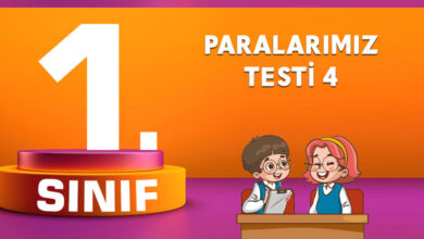 1. Sınıf Paralarımız Testi 4