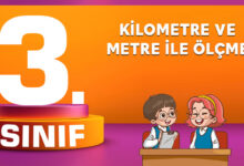 3. Sınıf Kilometre ve Metre ile Ölçme