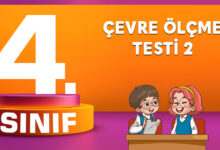 Çevre Ölçme Testi 2