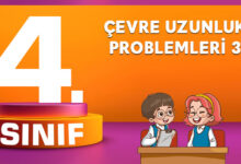 Çevre Uzunluk Problemleri 4