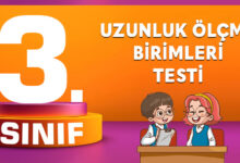 Uzunluk Ölçme Birimleri Testi
