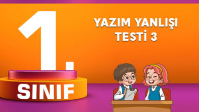 Yazım Yanlışı Testi 3