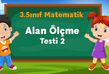 Alan Ölçme Testi 2