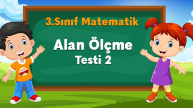 Alan Ölçme Testi 2