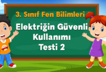 Elektriğin Güvenli Kullanımı Testi 2