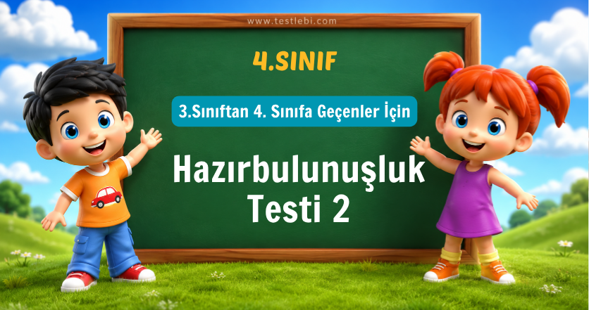 4. Sınıf Hazırbulunuşluk Testi 2