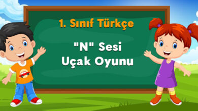 1. Sınıf "N" Sesi Uçak Oyunu