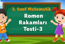 Romen Rakamları Testi-3