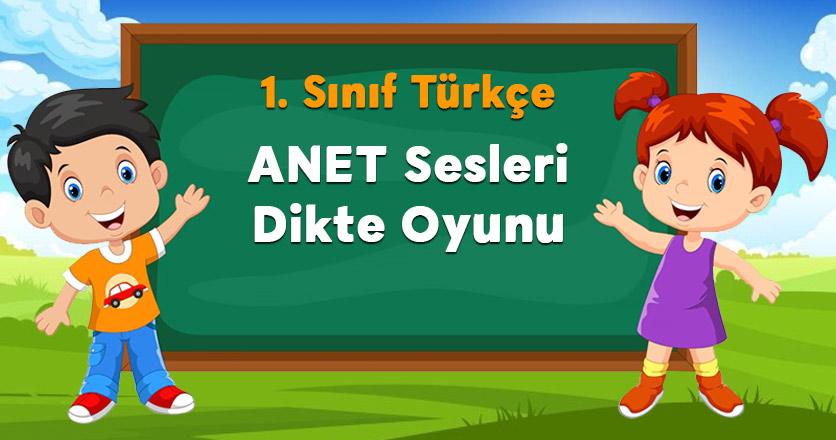 ANET Sesleri Dikte Oyunu