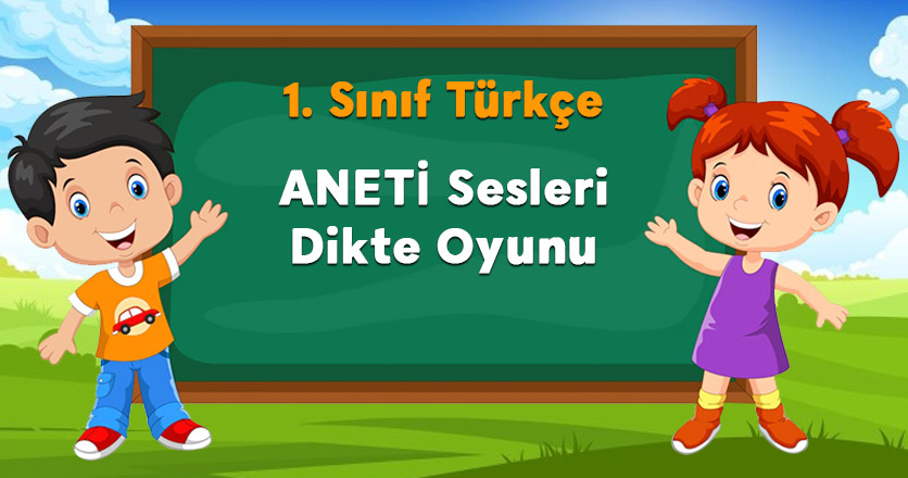 ANETİ Sesleri Dikte Oyunu