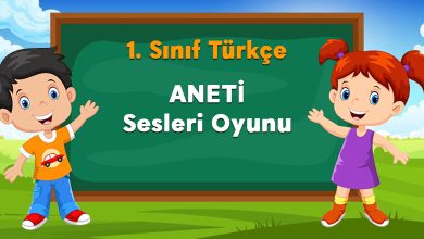 ANETİ Sesleri Oyunu