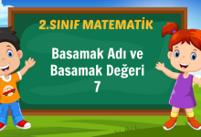 Basamak Adı ve Basamak Değeri 7