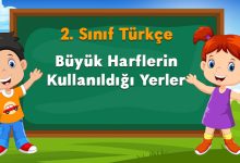 Büyük Harflerin Kullanıldığı Yerler