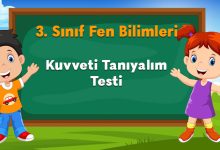 Kuvveti Tanıyalım Testi