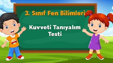 Kuvveti Tanıyalım Testi