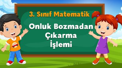 Onluk Bozmadan Çıkarma İşlemi