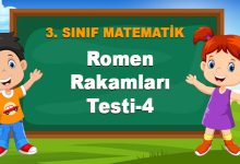 Romen Rakamları Testi-4