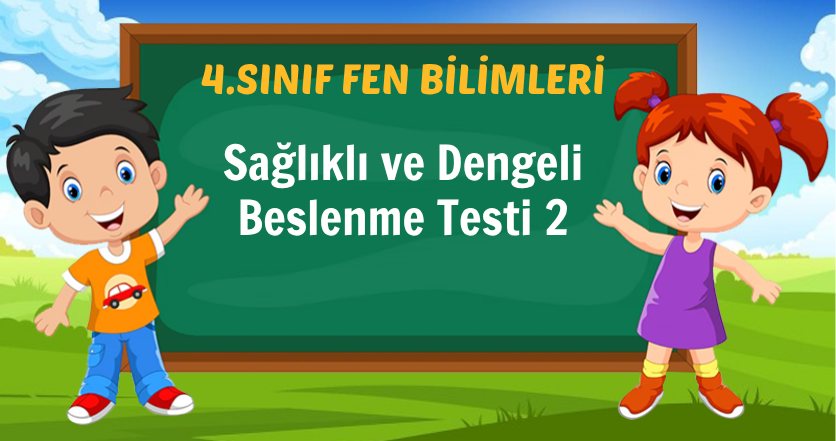 Sağlıklı ve Dengeli Beslenme Testi 2