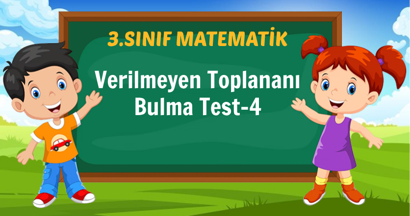 Verilmeyen Toplananı Bulma Test-4