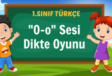 O-o Sesi Dikte Oyunu