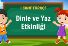 Dinle ve Yaz Etkinliği