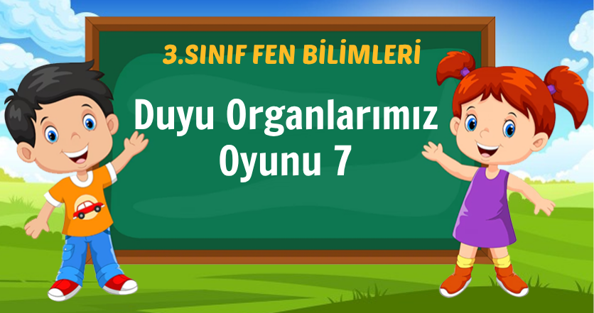 Duyu Organlarımız Oyunu 7