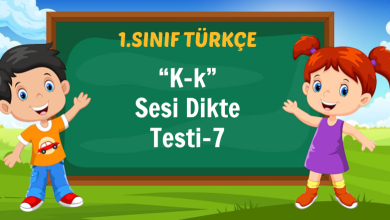 “K-k” Sesi Dikte Testi-6