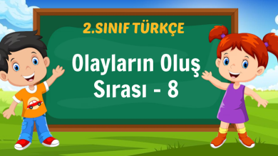 Olayların Oluş Sırası 8
