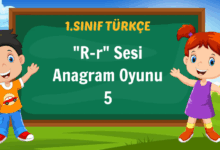 R-r Sesi Anagram Oyunu 5