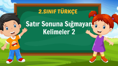 Satır Sonuna Sığmayan Kelimeler 2