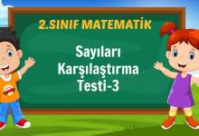 Sayıları Karşılaştırma Testi-3