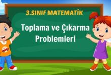 Toplama ve Çıkarma Problemleri