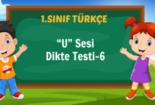 “U” Sesi Dikte Testi-6