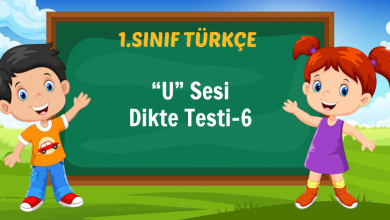 “U” Sesi Dikte Testi-6