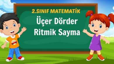 Üçer Dörder Ritmik Sayma