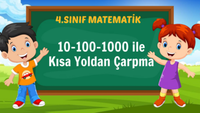 10-100-1000 ile Kısa Yoldan Çarpma