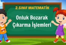Onluk Bozarak Çıkarma İşlemleri