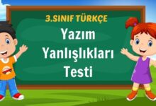 Yazım Yanlışlıkları Testi