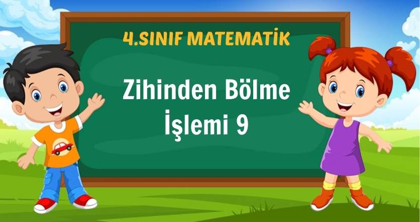 Zihinden Bölme İşlemi