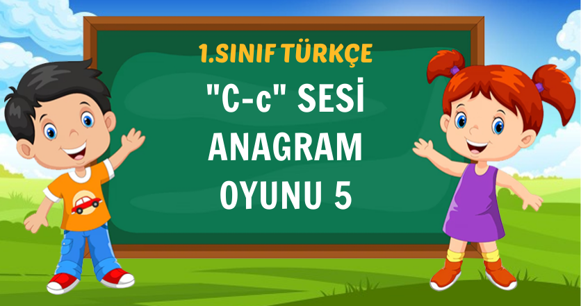 "C-c" SESİ ANAGRAM OYUNU 5