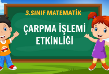 ÇARPMA İŞLEMİ ETKİNLİĞİ