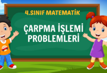 ÇARPMA İŞLEMİ PROBLEMLERİ