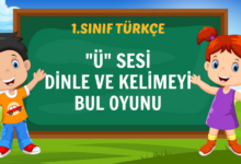 ü sesi dikte