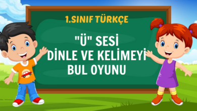 ü sesi dikte