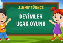 3 sınıf deyimler