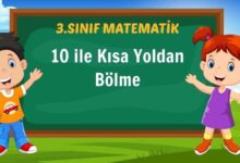 3.Sınıf 10 ile Kısa Yoldan Bölme