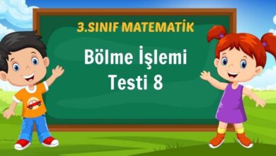 Bölme İşlemi 8