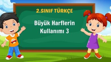 Büyük Harflerin Kullanımı 3