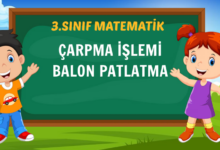 ÇARPMA İŞLEMİ BALON PATLATMA
